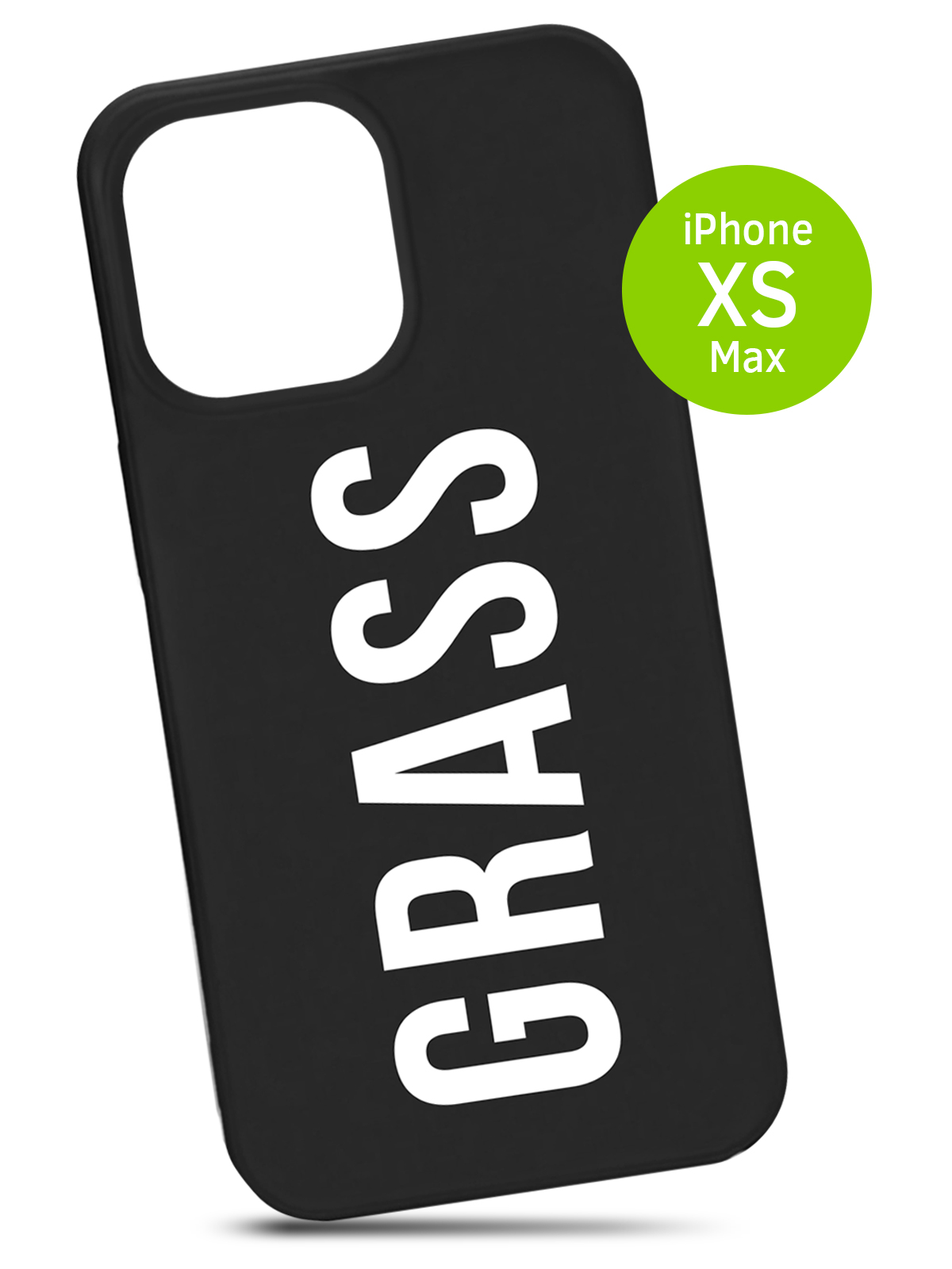 

Чехол черный GRASS iPhone XS Max, ST-1065