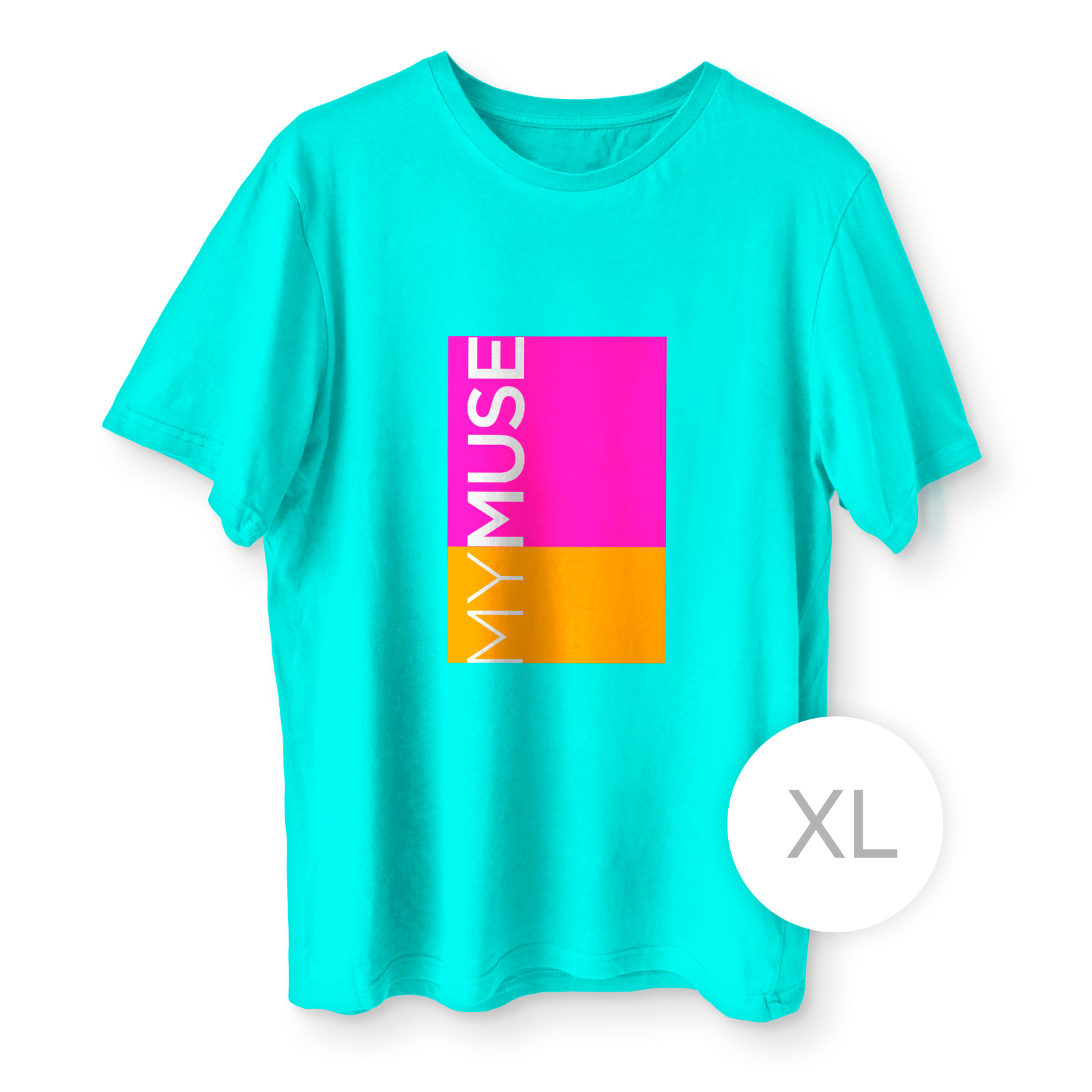 

Футболка бирюза MyMuse размер XL, ST-1276