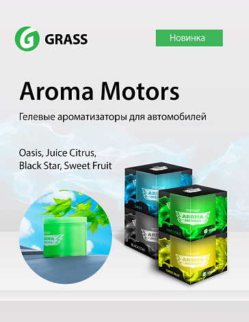 Гелевые ароматизаторы «Aroma Motors» для автомобиля Гелевые ароматизаторы «Aroma Motors» для автомобиля